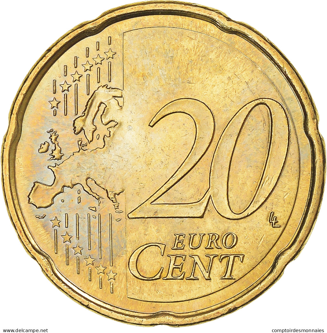 Andorre, 20 Euro Cent, 2014, SUP, Bronze-Aluminium, KM:524 - Andorre