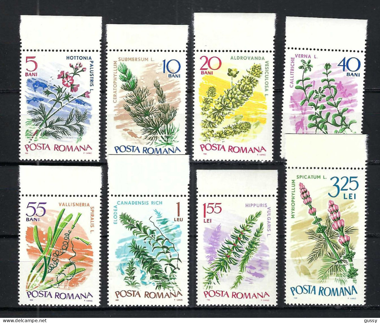 ROUMANIE Ca.1967: Lot De Neufs** "PLANTES MEDICINALES" - Heilpflanzen