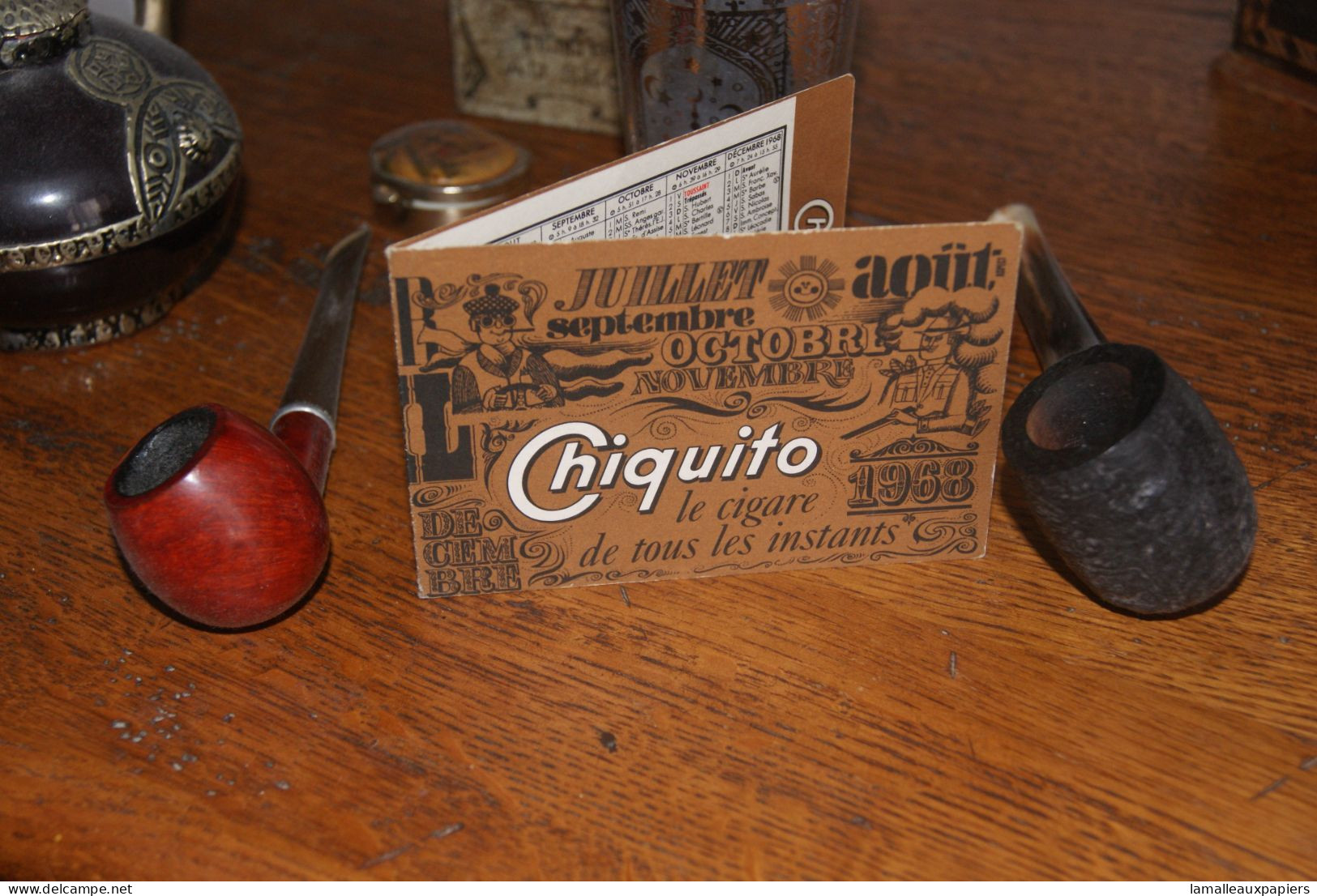 Calendrier Cigares CHIQUITO 1968 - Reclame-artikelen