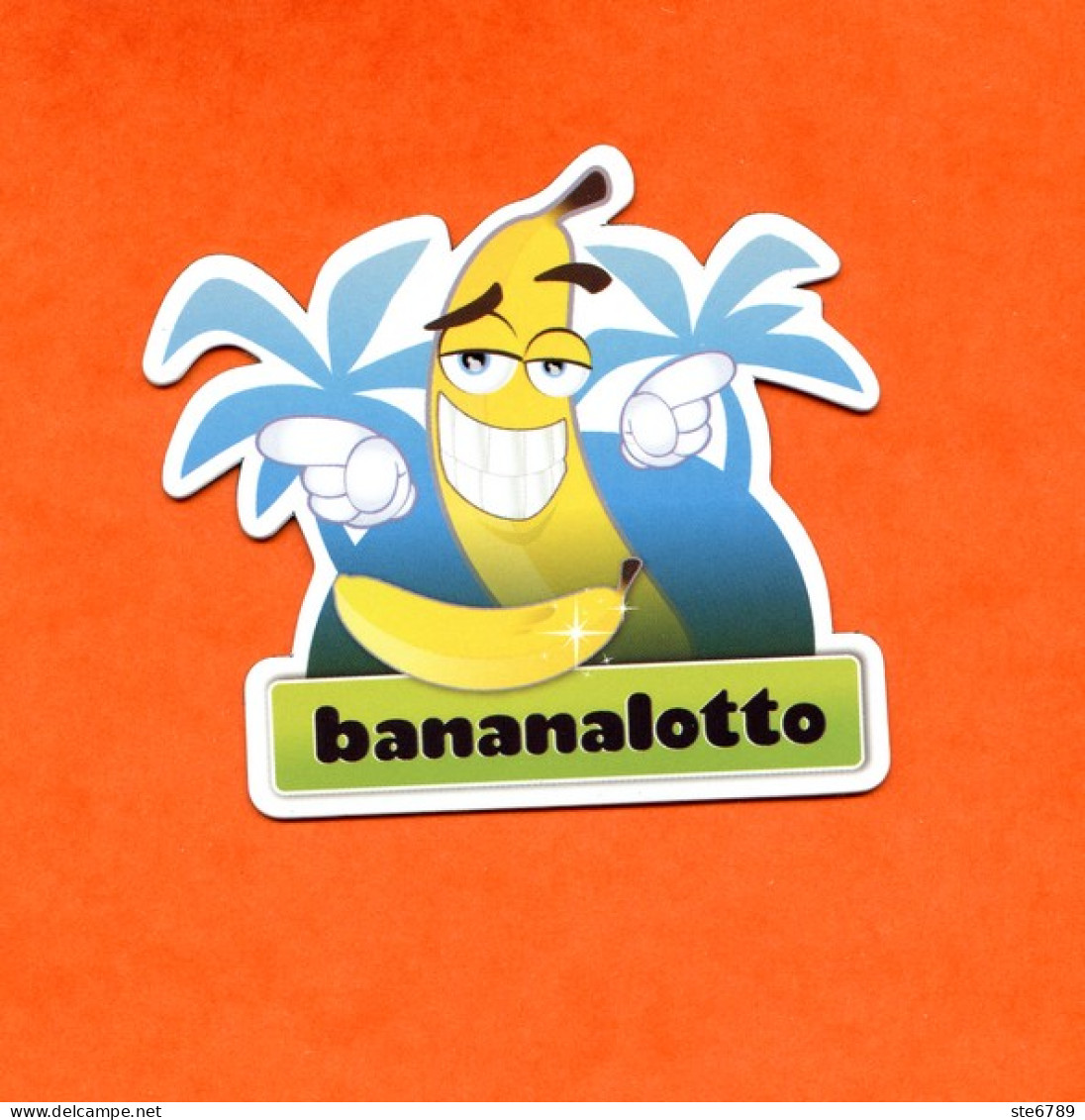 Magnet BANANALOTTO Jeu Banane Palmiers - Magnetos