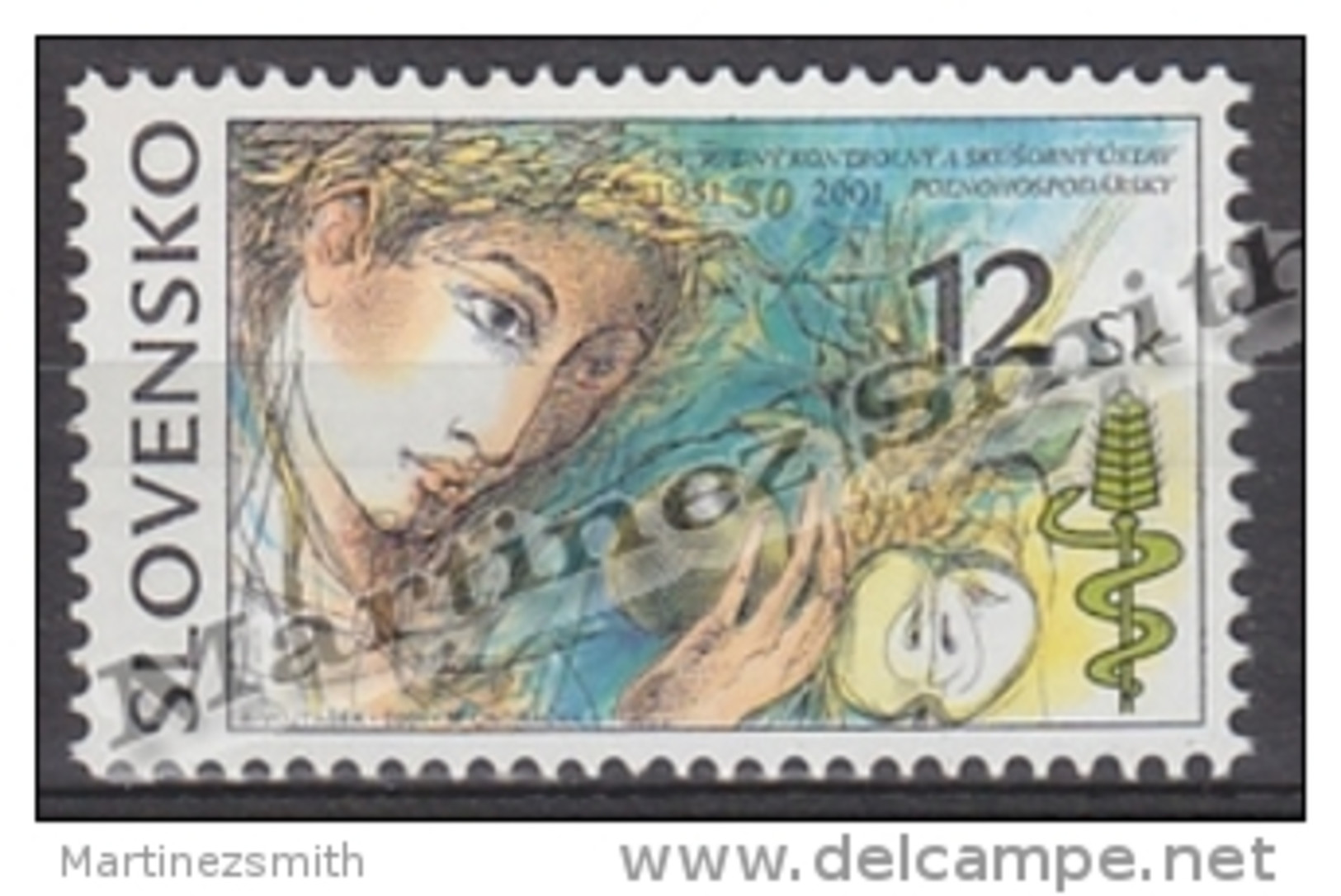 Slovakia - Slovaquie 2001 Yvert 343 50th Ann. Agricultural Institute - MNH - Neufs
