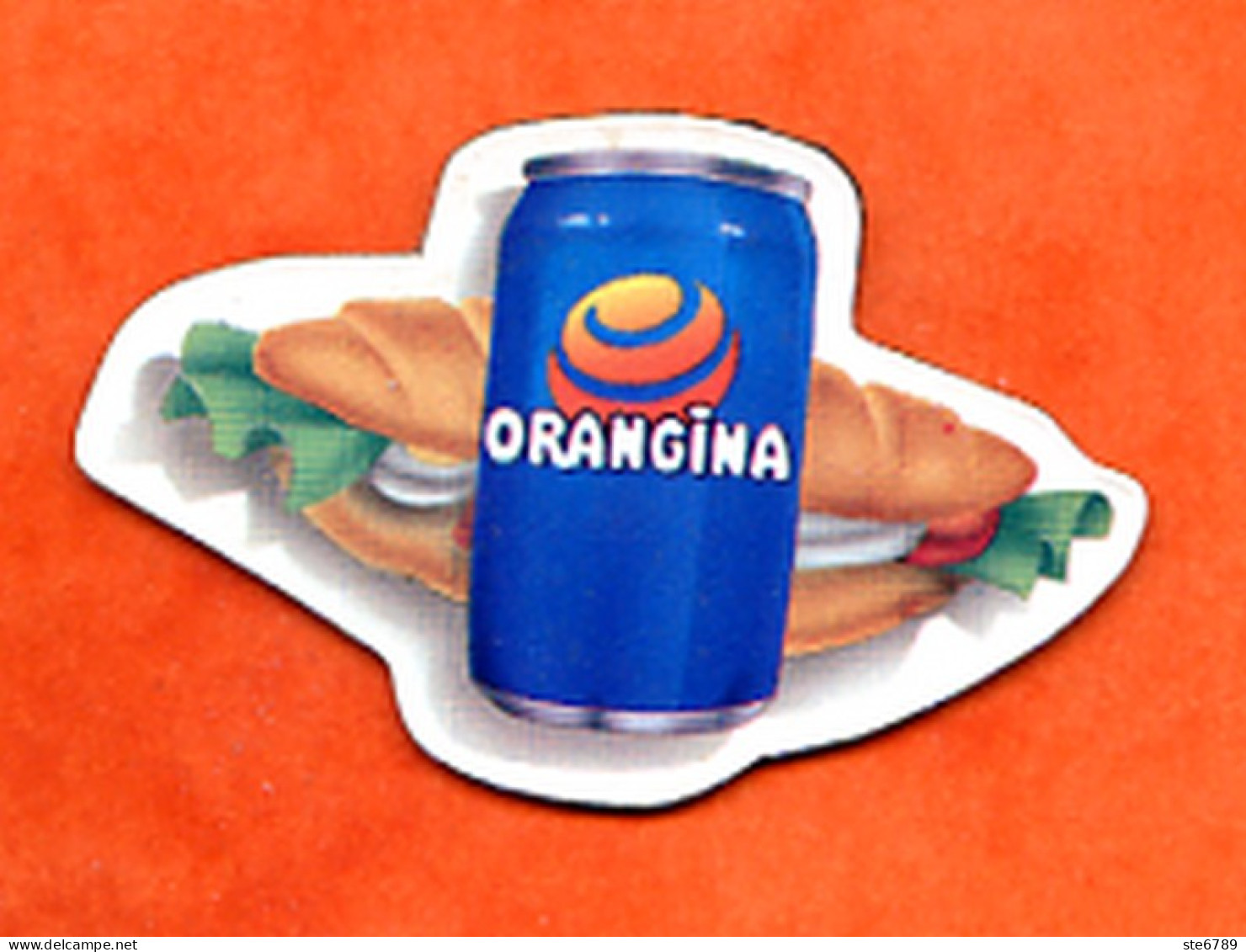 Magnet  ORANGINA  1 Boisson Orange - Magnets