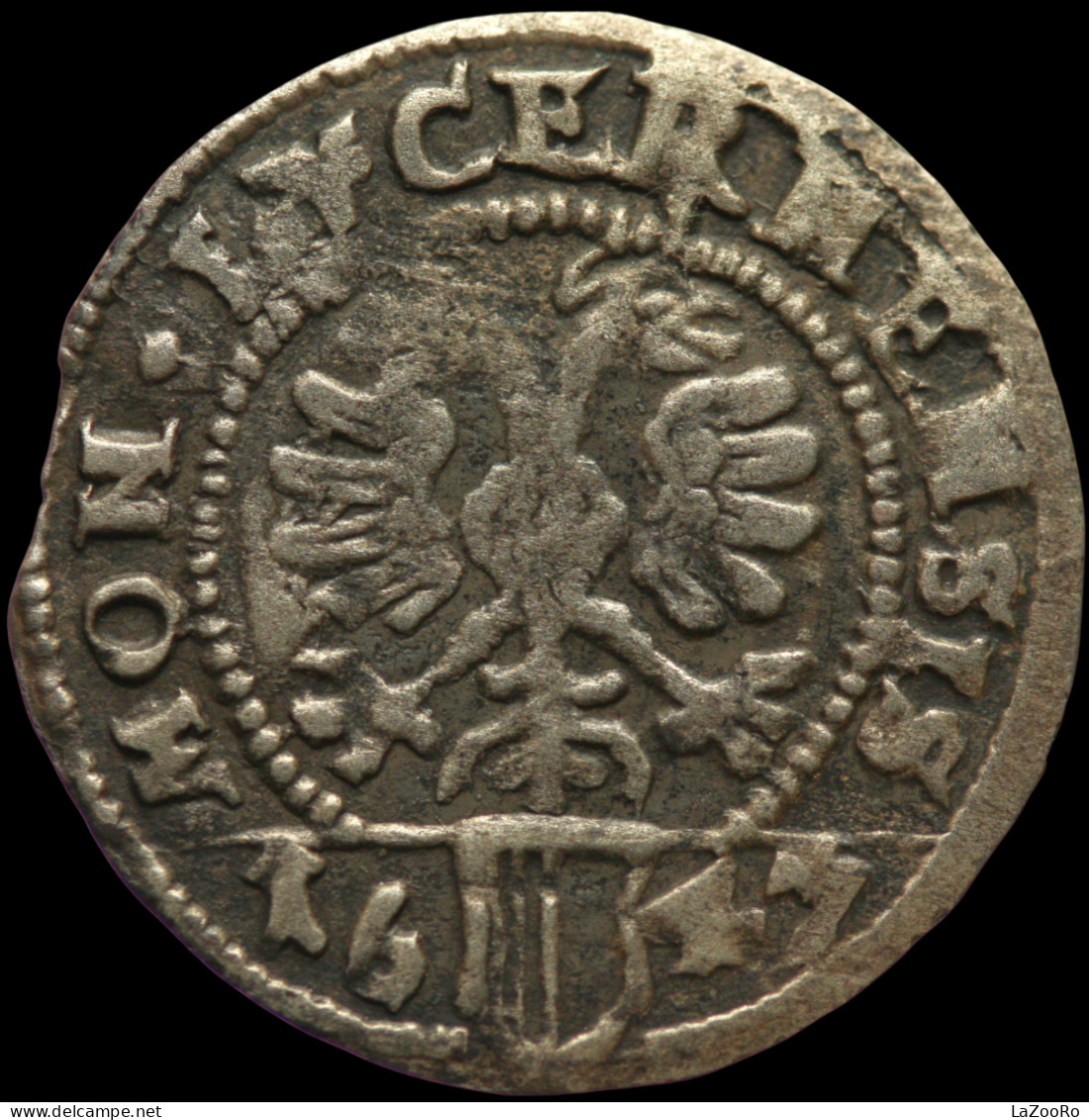 LaZooRo: Switzerland LUZERN 1 Schilling 1647 VF - Silver - Lucerne