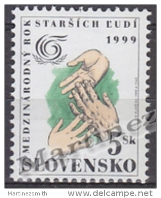 Slovakia - Slovaquie 1999 Yvert 299 International Year Of Elder People - MNH - Unused Stamps