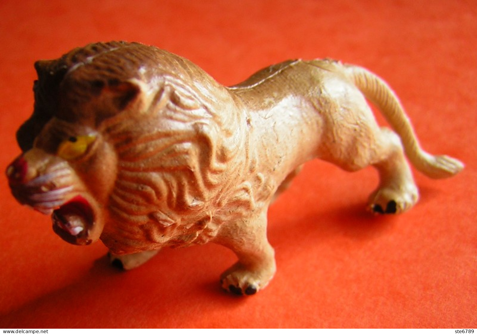 Figurine Animal Sauvage LION Publicité Biscottes Prior - Other & Unclassified