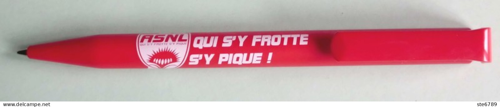 Stylo Bille Publicitaire Rouge ASNL AS NANCY LORRAINE Football - Schrijfgerief