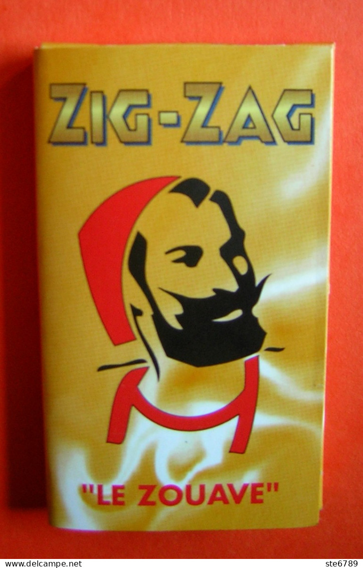 Bloc Papier à Cigarettes Marque ZIG ZAG LE ZOUAVE  Natural Arabic Gum - Autres & Non Classés