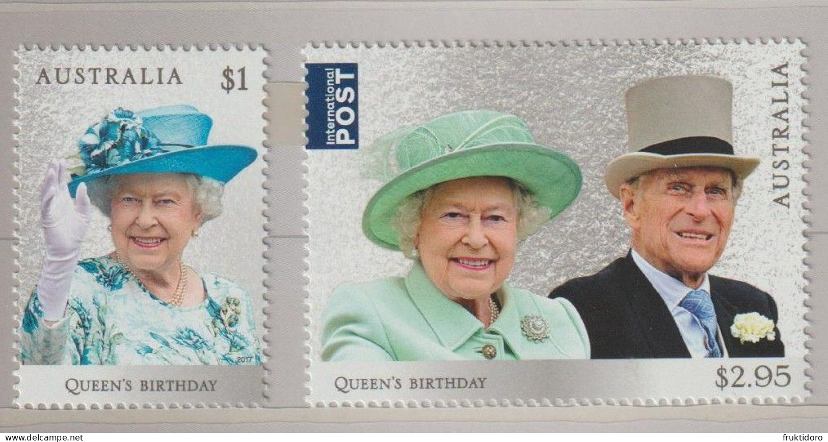 Australia Mi 4611-4612 Birthday Of Queen Elizabeth II - 2017 - Ungebraucht