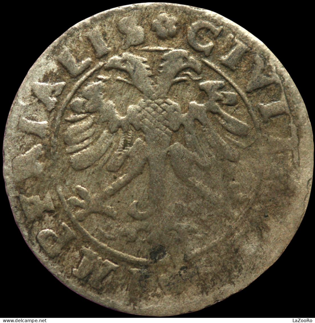 LaZooRo: Switzerland ZURICH 1 Schilling 1634 F / VF - Silver - Ville De Zurich