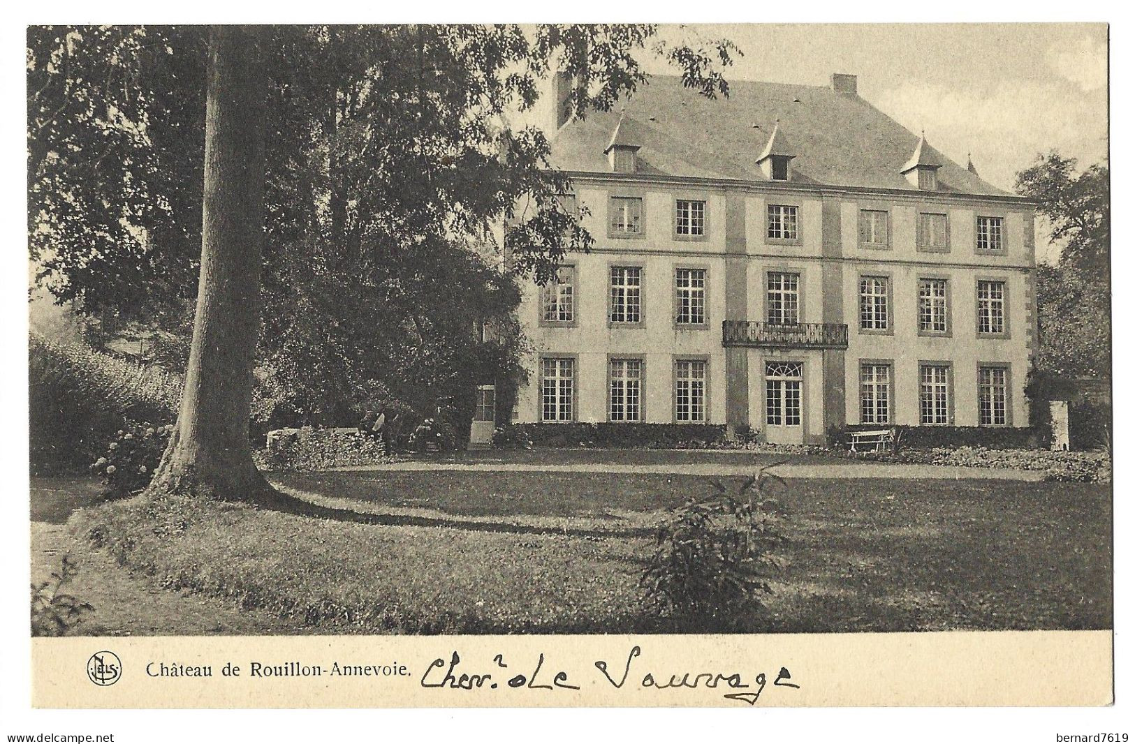 Belgique  -  Rouillon  Annevoie -  Chateau De Rouillon Annevoie -  Chevalier De Sauvage - Neupré