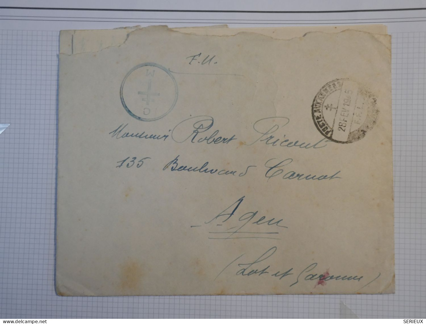 S31 SYRIE  BELLE  LETTRE FM   1943    DAMAS A RABAT MAROC  + +AFF. INTERESSANT+ + - Cartas & Documentos