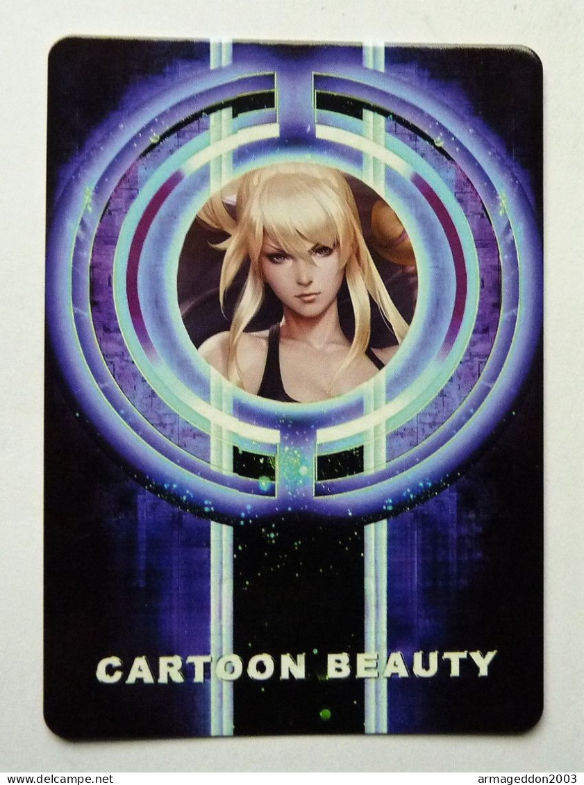 CARTE SEXY GIRL MANGA MINT HOLO PRISM Girl Waifu Queen Of The Wild's - Marvel