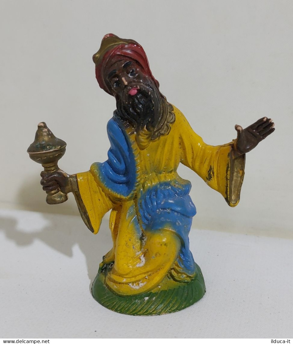 I116980 Pastorello Presepe - Statuina In Plastica - Re Magio - 5 Cm - Weihnachtskrippen