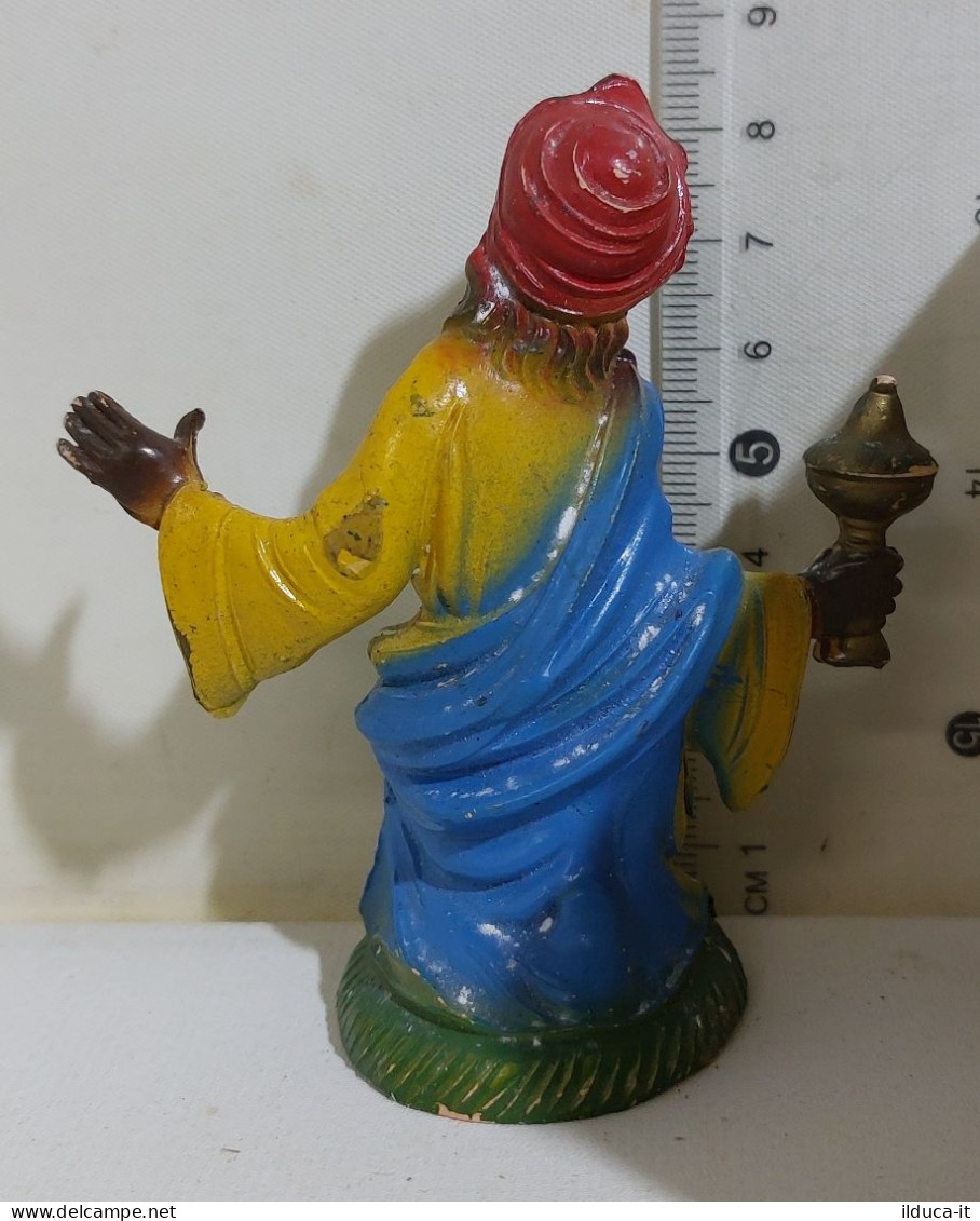 I116980 Pastorello Presepe - Statuina In Plastica - Re Magio - 5 Cm - Crèches De Noël