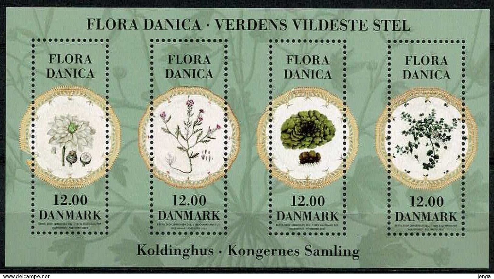 Denmark 2023. Flora Danica; Souvenir Sheet; MNH(**). - Nuevos