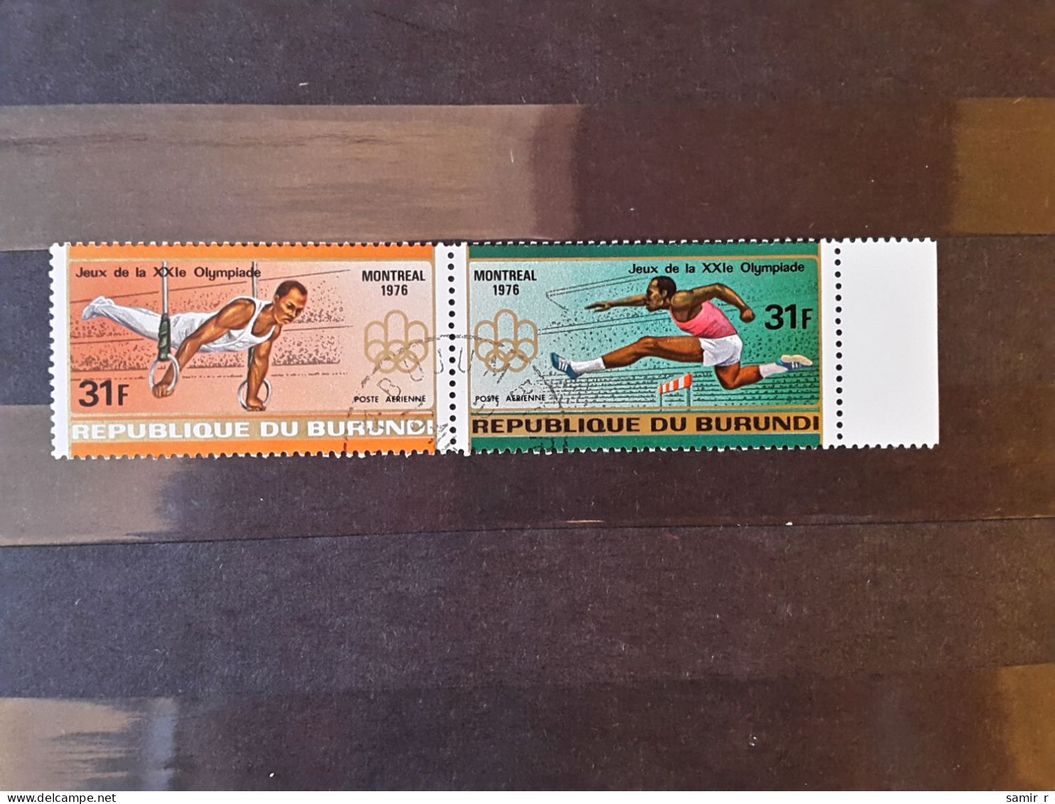 1976	Burundi Olympic Games  (F72) - Usados