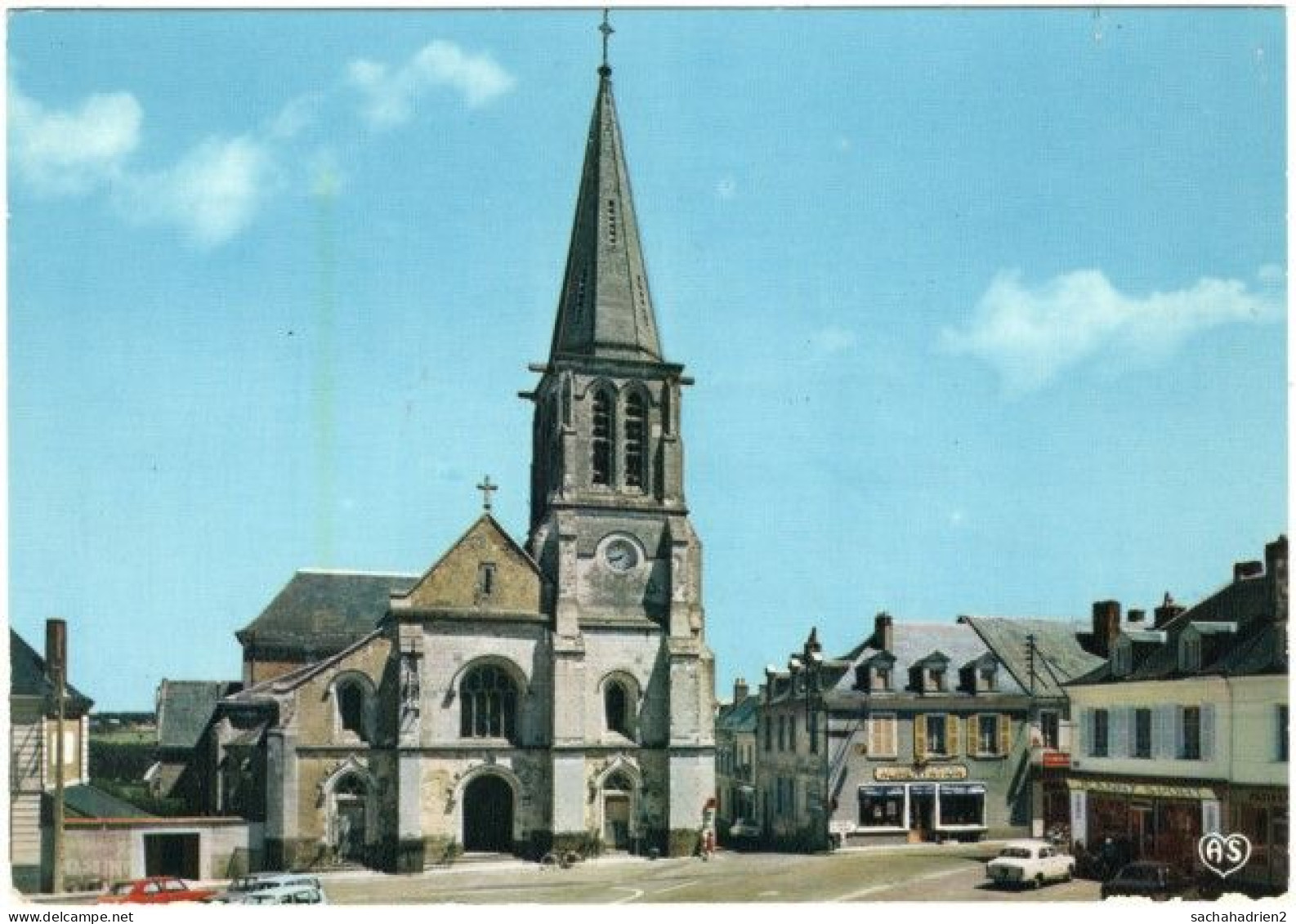 72. Gf. LE GRAND-LUCE. L'Eglise Et La Place. 8 - Le Grand Luce