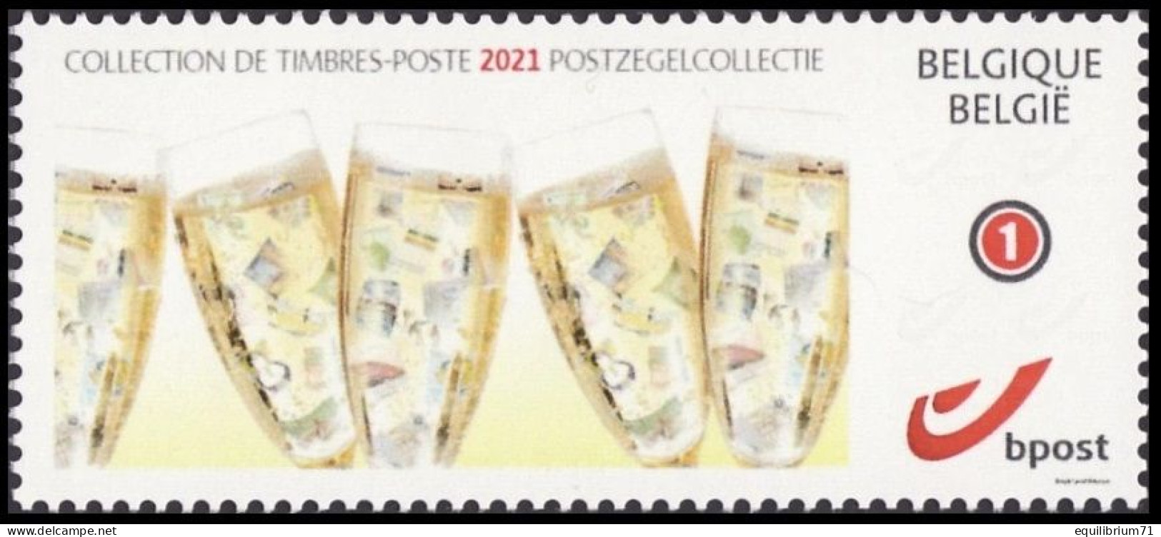 DUOSTAMP/MYSTAMP** - Collection / Collectie / Sammlung / Collection - Autocollant / Zelfklevend / Selbstklebe - 2021 - Poste