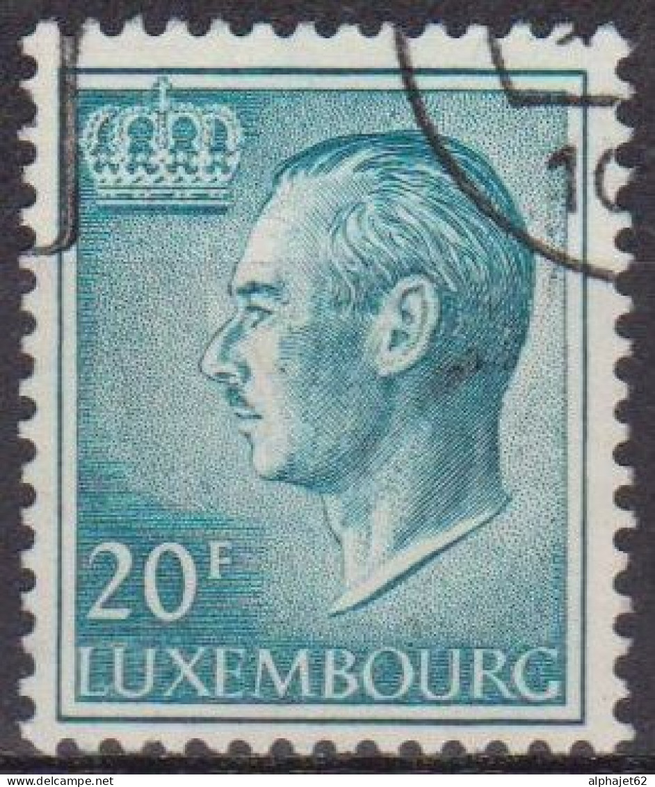 Grande Duc Jean - LUXEMBOURG - Série Courante - N° 871 - 1975 - Used Stamps
