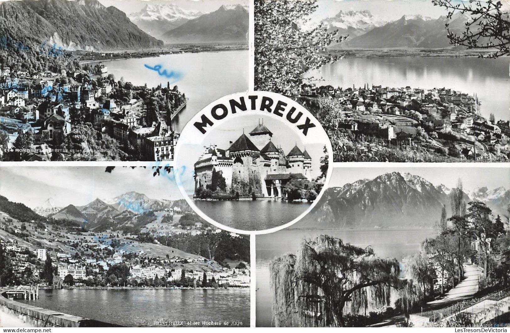 SUISSE - Montreux - Multi-vues - Carte Postale Ancienne - Montreux