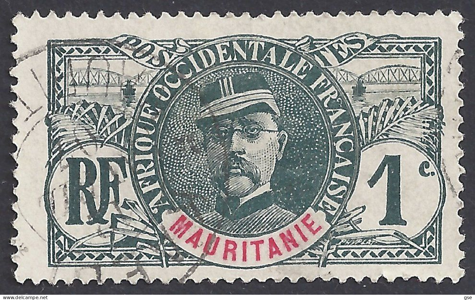 MAURITANIA 1906 - Yvert 1° - Serie Corrente | - Used Stamps