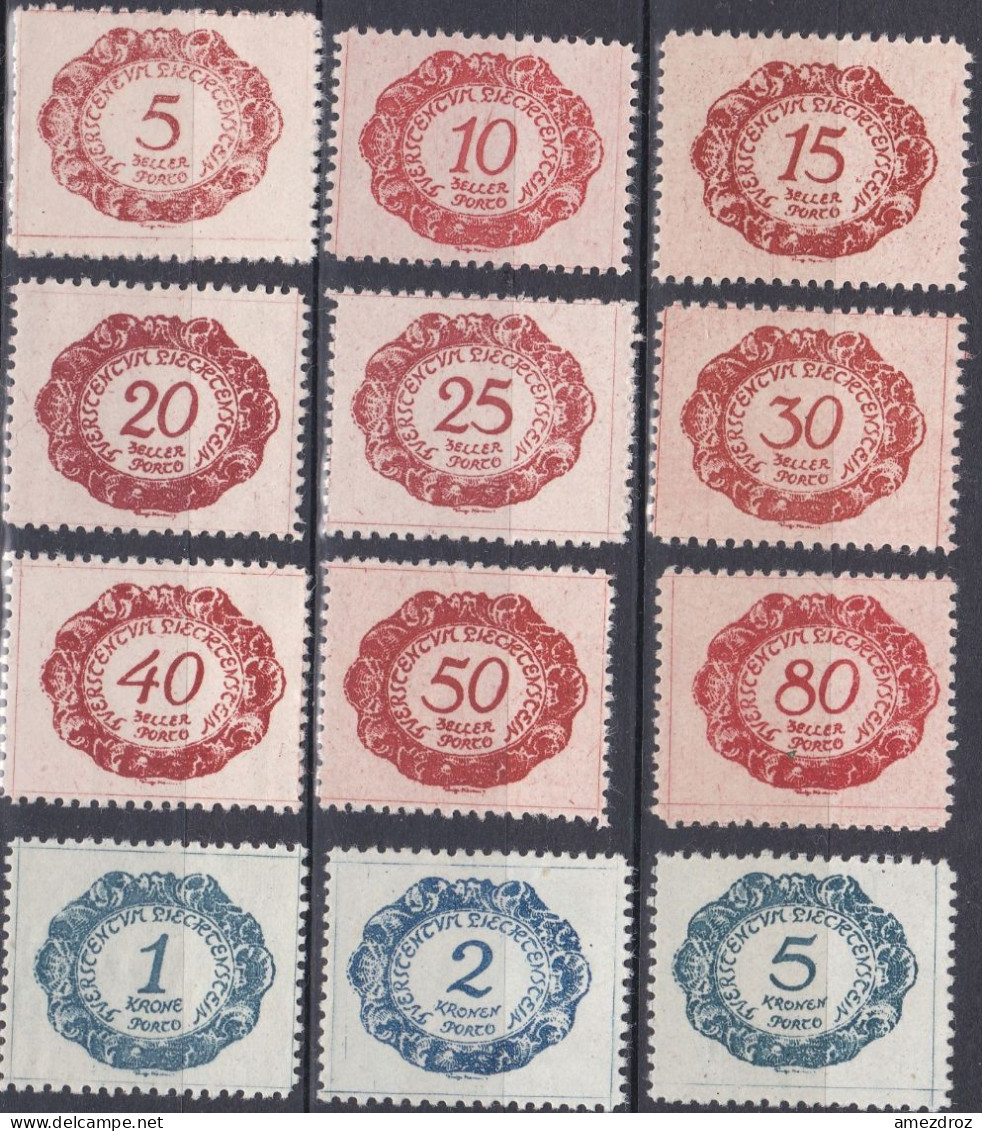 Liechtenstein Taxe  MH *   (J24) - Postage Due