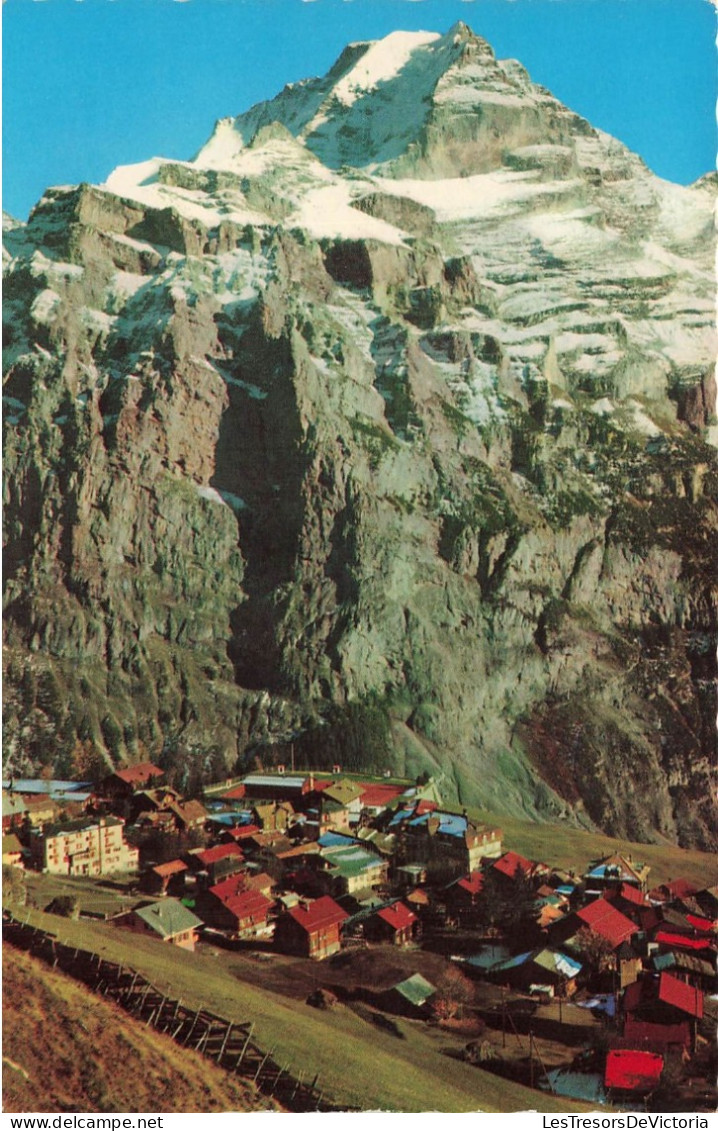 SUISSE - Mürren Et Jungfrau - Carte Postale Ancienne - Mürren