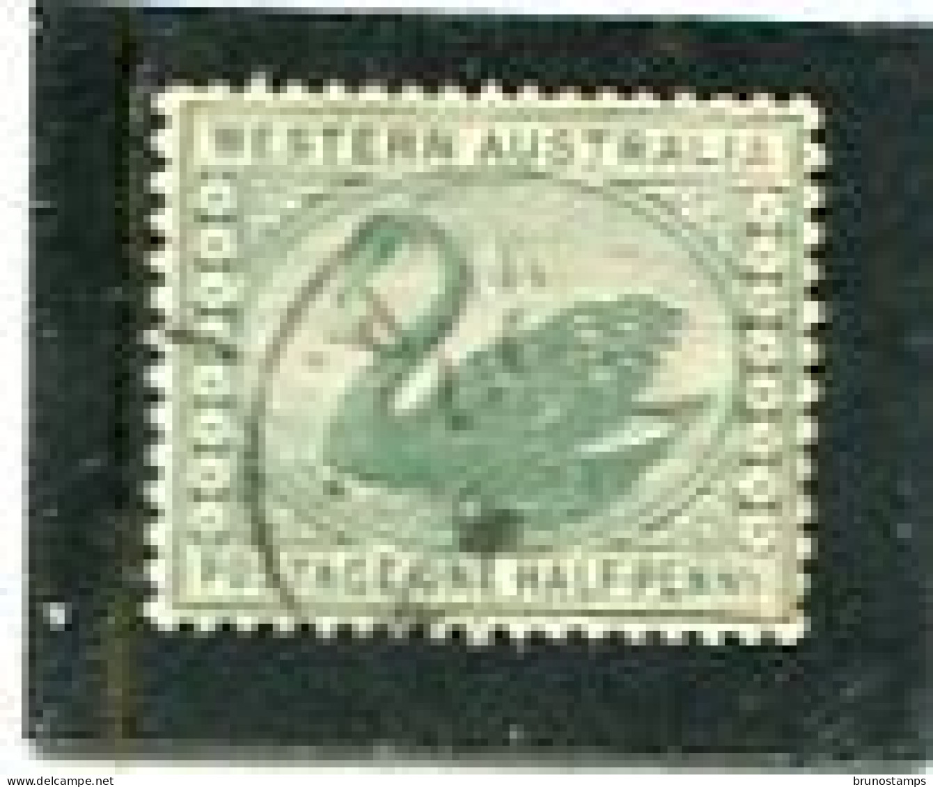 8AUSTRALIA/WESTERN AUSTRALIA - 1885  1/2d  YELLOW-GREEN  PERF 14   FINE  USED   SG 94 - Usados