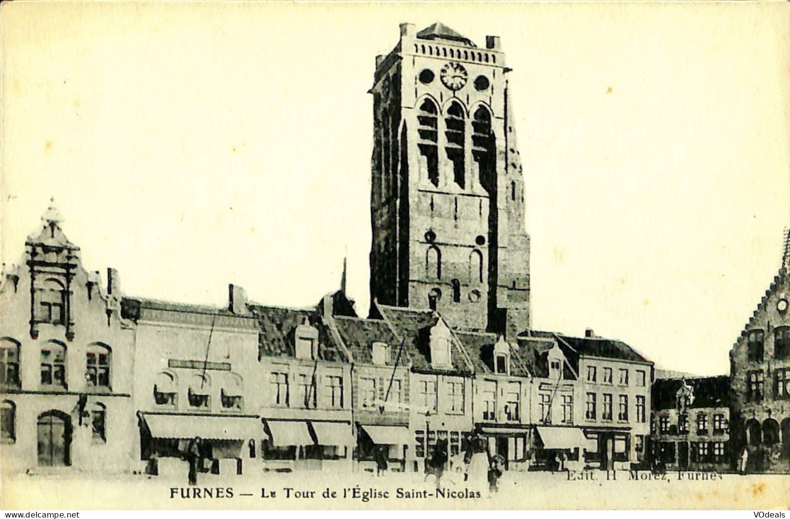 Belgique - Flandre Occidentale - Furnes - La Tour De L'Eglise Saint-Nicolas - Veurne