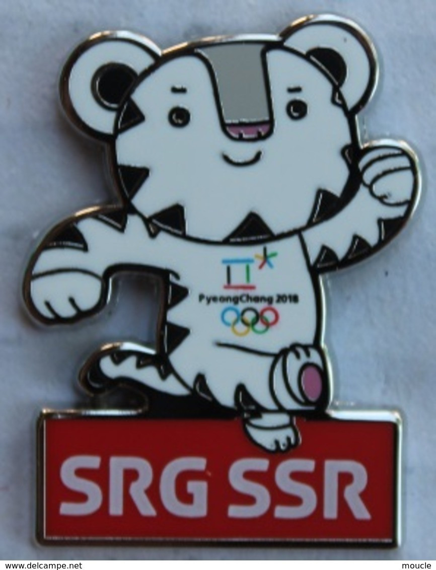 SRG - SSR - SOCIETE SUISSE DE RADIO TELEVISON - SWISS TV - JEUX OLYMPIQUES PYEONGCHANG 2018 - SOOHORANG -  (33) - Médias