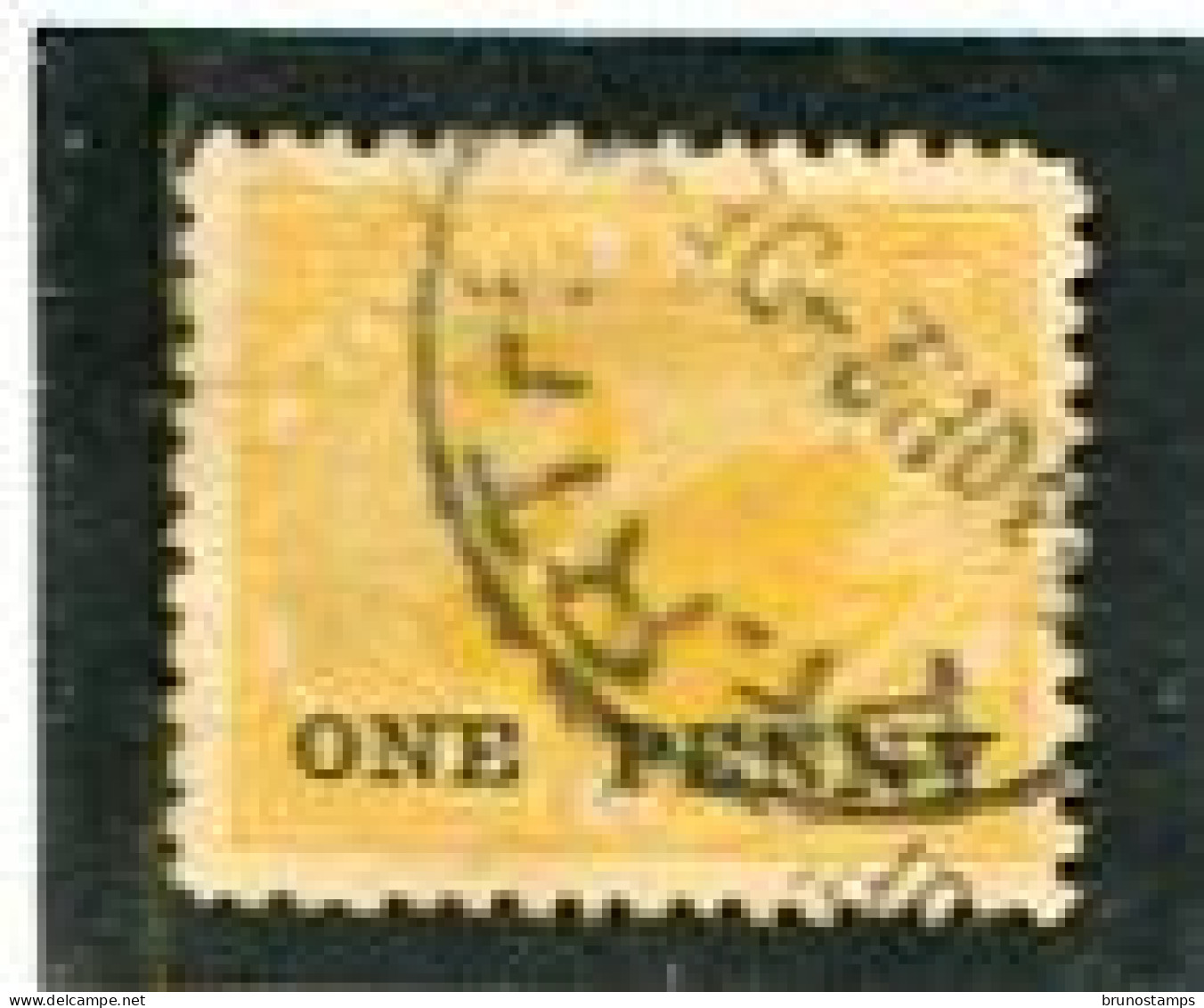 8AUSTRALIA/WESTERN AUSTRALIA - 1912  1d On 2d   YELLOW  PERF  12x12 1/2  FINE  USED   SG 172 - Usati