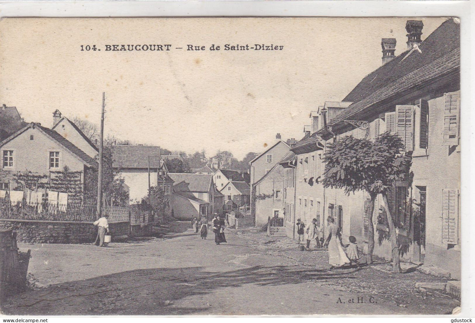 Territoire-de-Belfort - Beaucourt - Rue De Saint-Dizier - Beaucourt