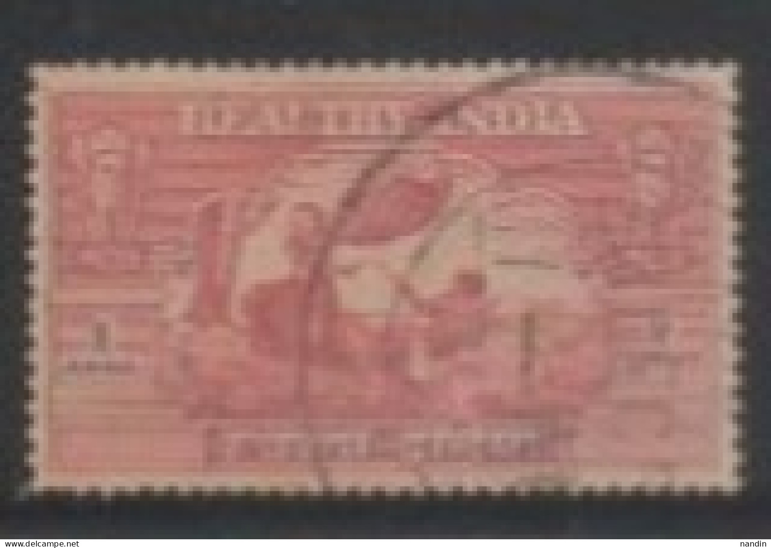 INDIA 1951 HEALTHY INDIA 1 ANNA USED PROPAGANDA STAMPS - Charity Stamps