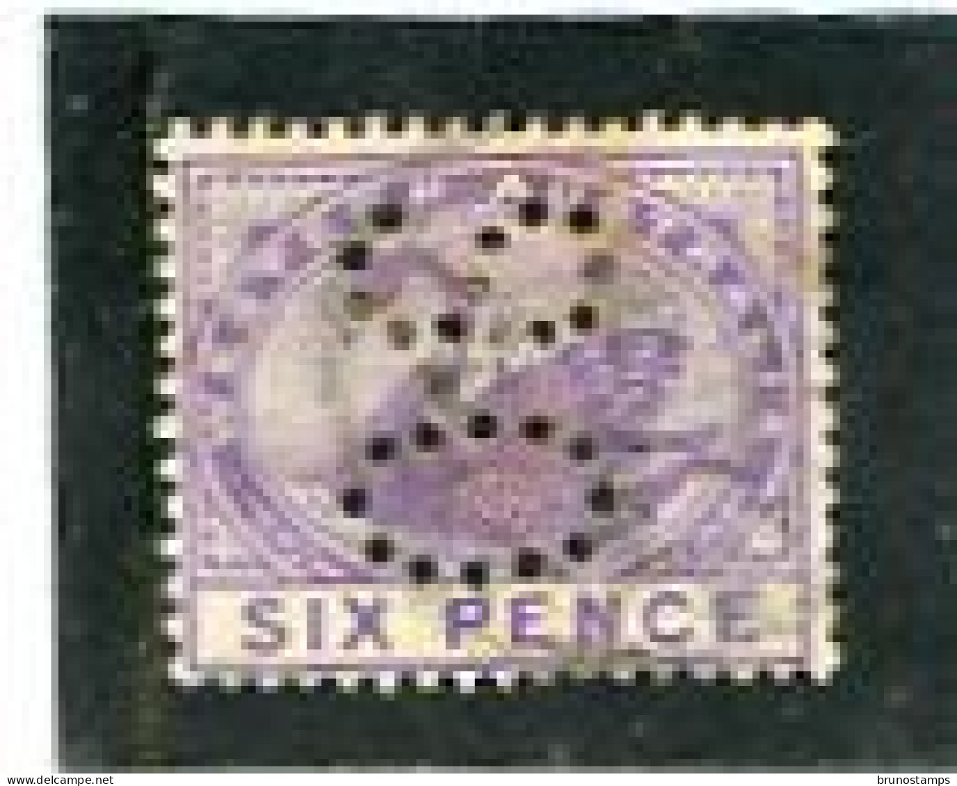 8AUSTRALIA/WESTERN AUSTRALIA - 1905  SERVICE  6d  VIOLET  FINE  USED - Used Stamps