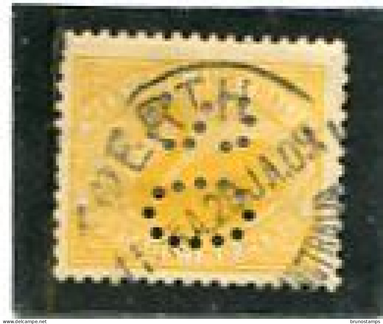 8AUSTRALIA/WESTERN AUSTRALIA - 1905  SERVICE  2d  YELLOW  PERF  12 1/2x 12  FINE  USED - Used Stamps