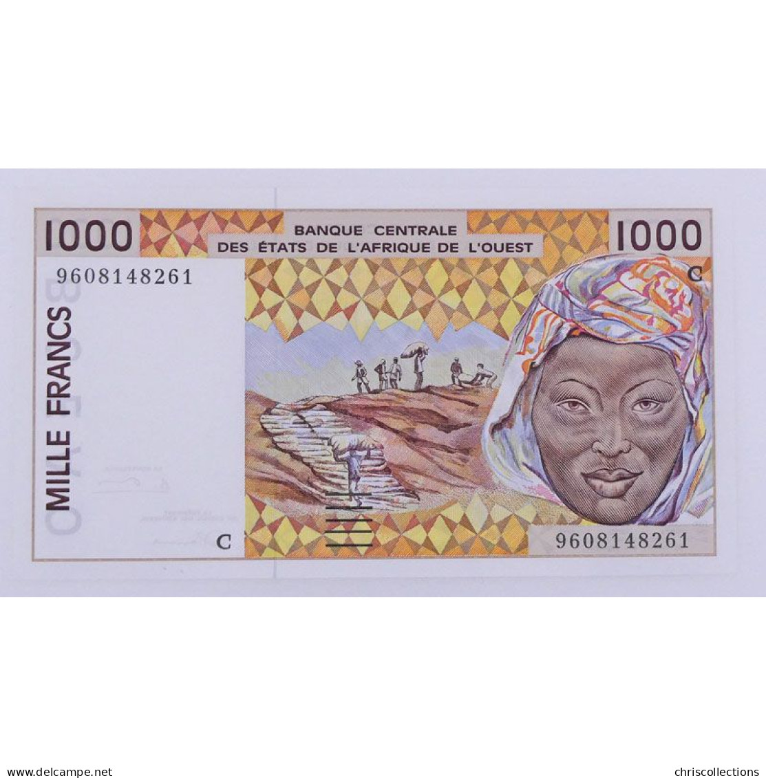 Afrique De L'Ouest, Burkina Faso, 1000 Francs 1997, Pick: 311Ch, UNC, 9608148261 - États D'Afrique De L'Ouest