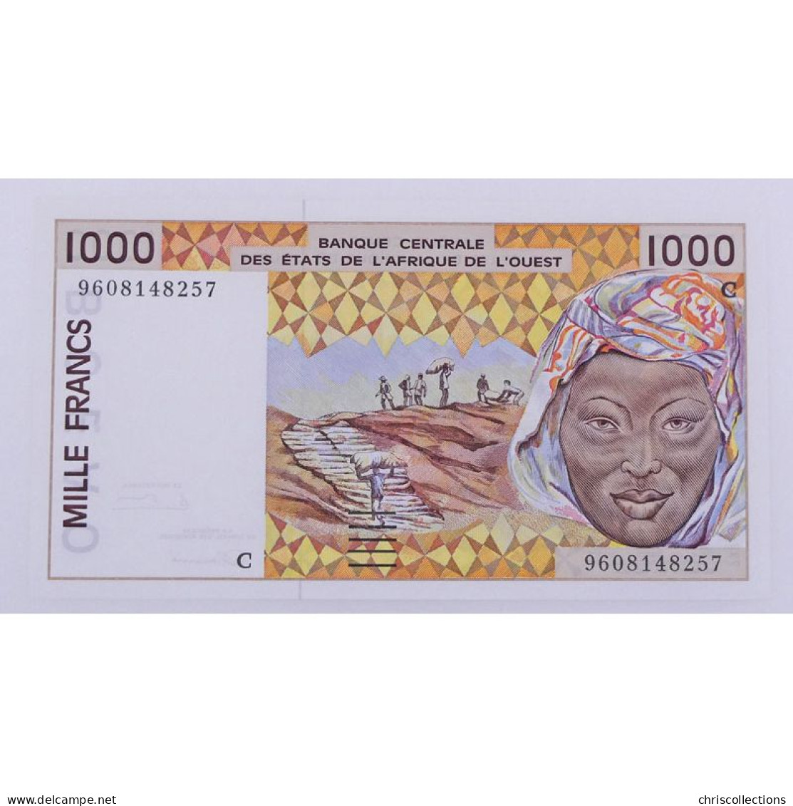 Afrique De L'Ouest, Burkina Faso, 1000 Francs 1997, Pick: 311Ch, UNC, 9608148257 - West African States