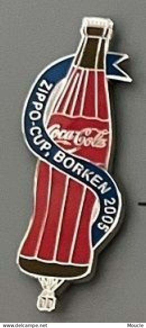 BALLON A AIR CHAUD  - MONTGOLFIERE - ZIPPO CUP 2005 - BOUTEILLE COCA-COLA - COKE - COCA COLA - BALLOON - BORKEN - (33) - Airships