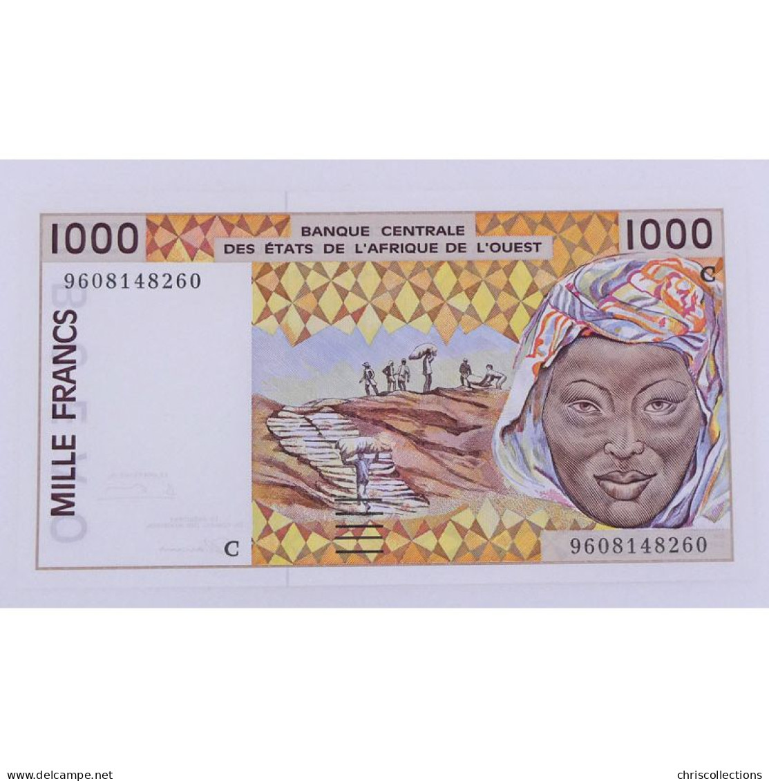 Afrique De L'Ouest, Burkina Faso, 1000 Francs 1997, Pick: 311Ch, UNC, 9608148260 - Stati Dell'Africa Occidentale