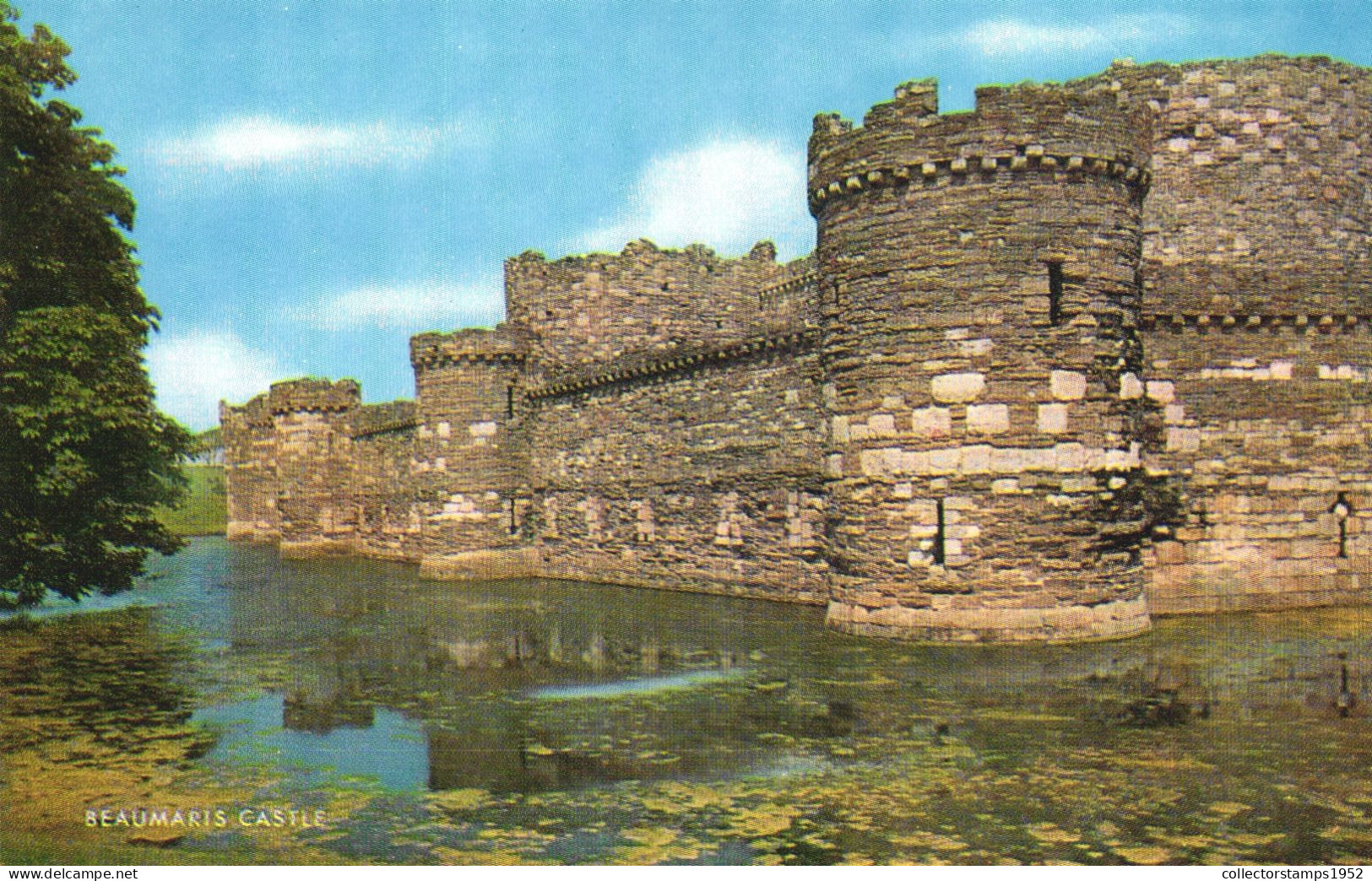 ANGLESEY, BEAUMARIS CASTLE, ARCHITECTURE, UNITED KINGDOM - Anglesey