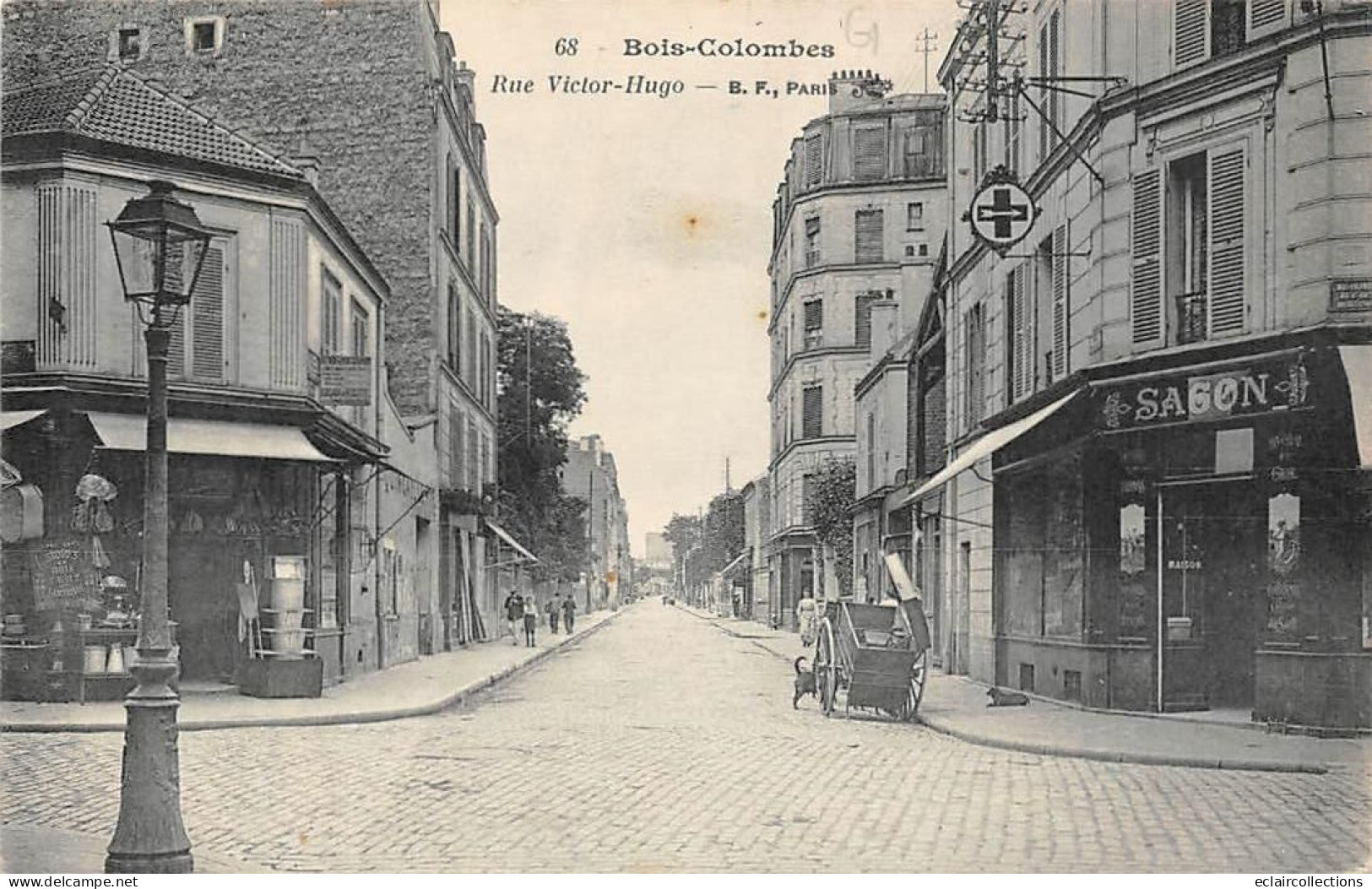 Bois Colombes          92       Rue  Victor Hugo     N° 68      (voir Scan) - Sonstige & Ohne Zuordnung