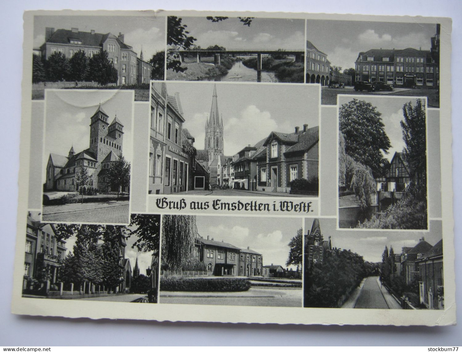 Emsdetten,  Schöne  Ansichtskarte  Um 1960 - Emsdetten