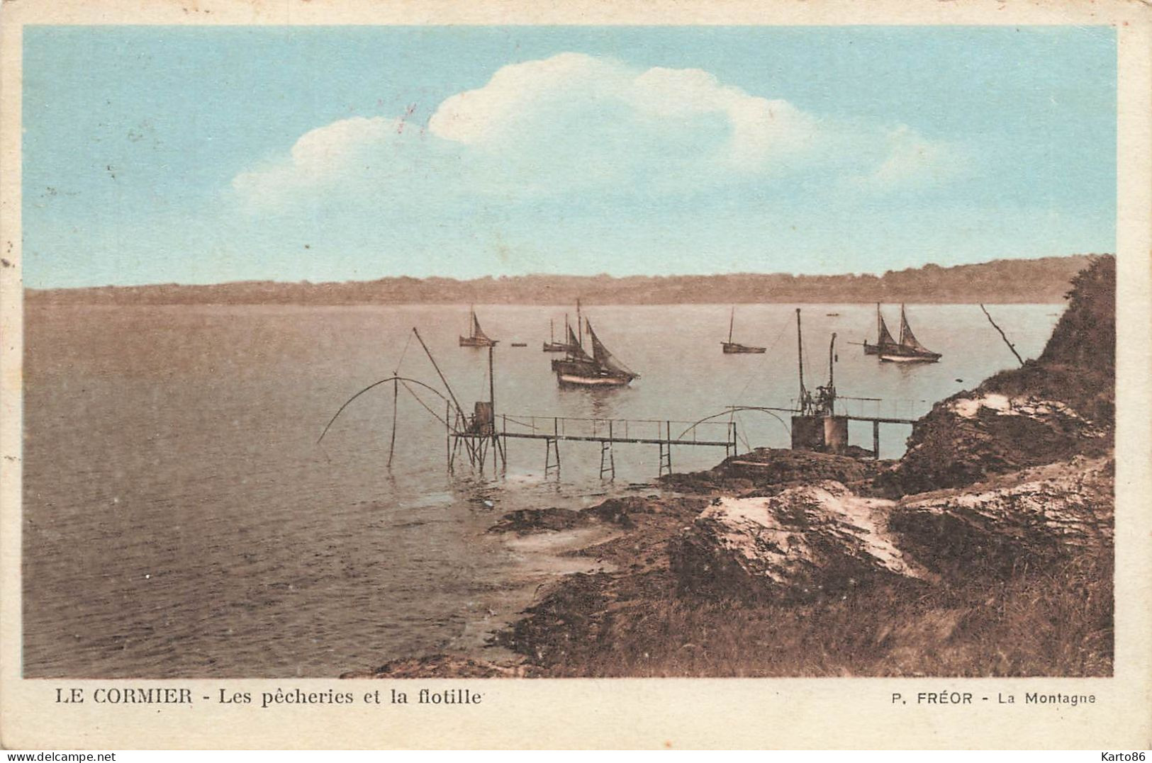 La Plaine Sur Mer * Le Cormier * Les Pêcheries Et La Flotille * Carrelet - La-Plaine-sur-Mer