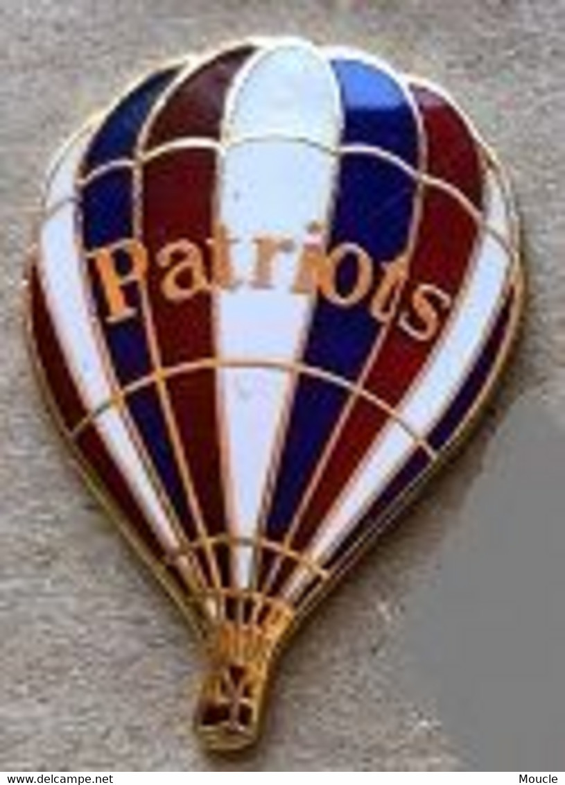 MONTGOLFIERE - BALLON - BALLOON - PATRIOTS - USA - AMERIQUE - US -           (33) - Montgolfières