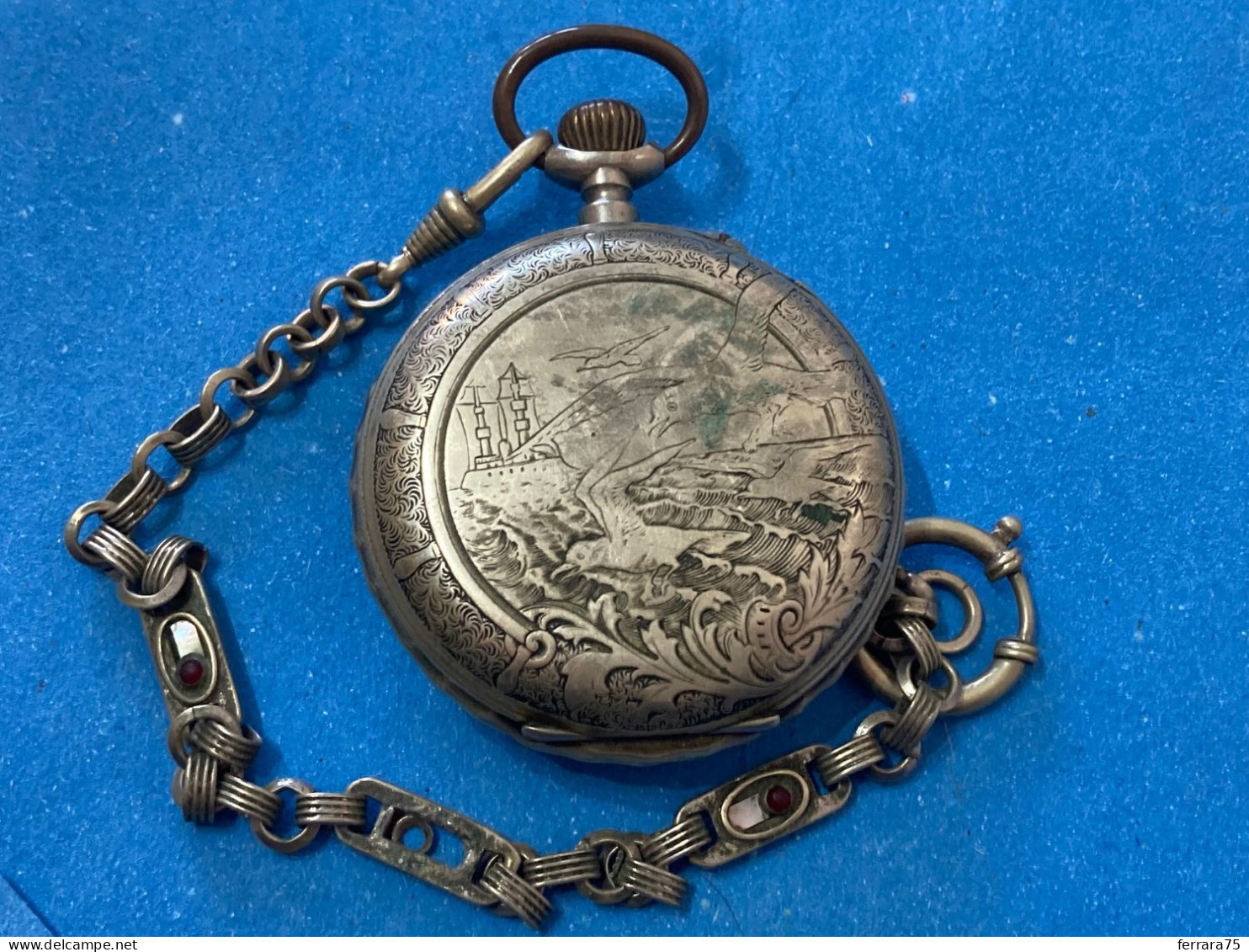 ROSKOPF OROLOGIO DA TASCA POCKET WATCH ECHAPPEMENT TELL CRONOMETRO LOCLE.