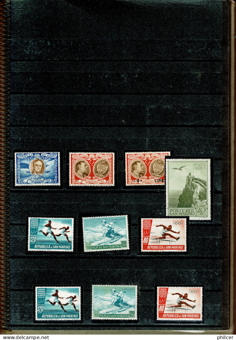 San Marino, 19..., MH, MNG And Used - Used Stamps