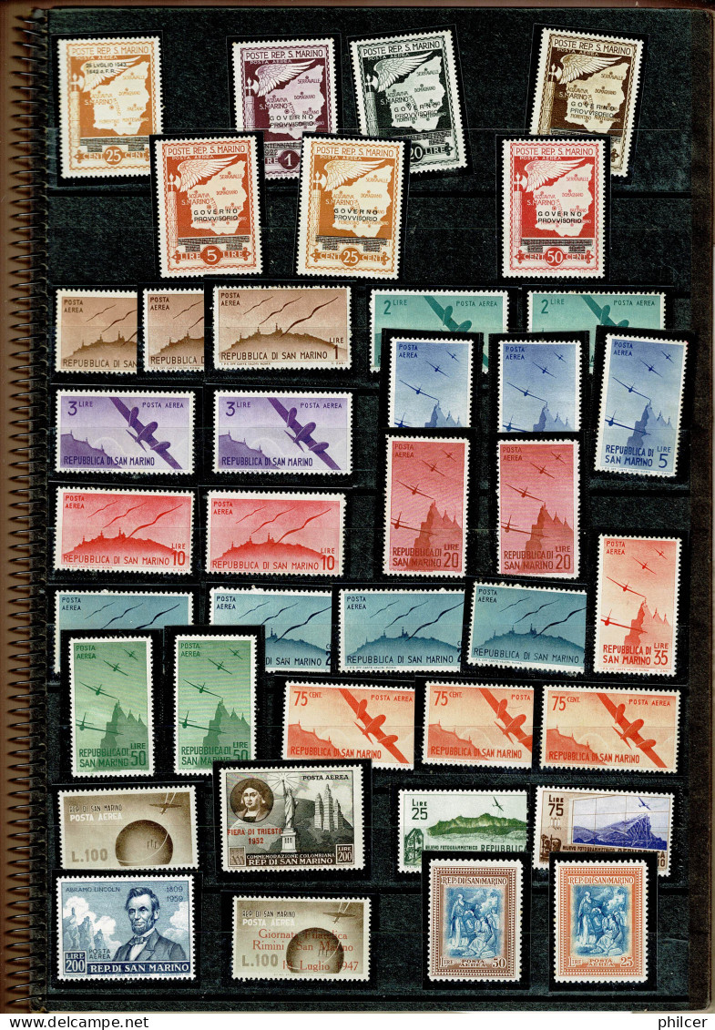 San Marino, 19..., MH, MNG And Used - Used Stamps