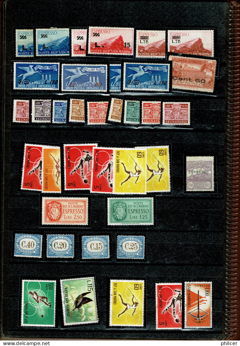 San Marino, 19..., MH, MNG And Used - Used Stamps
