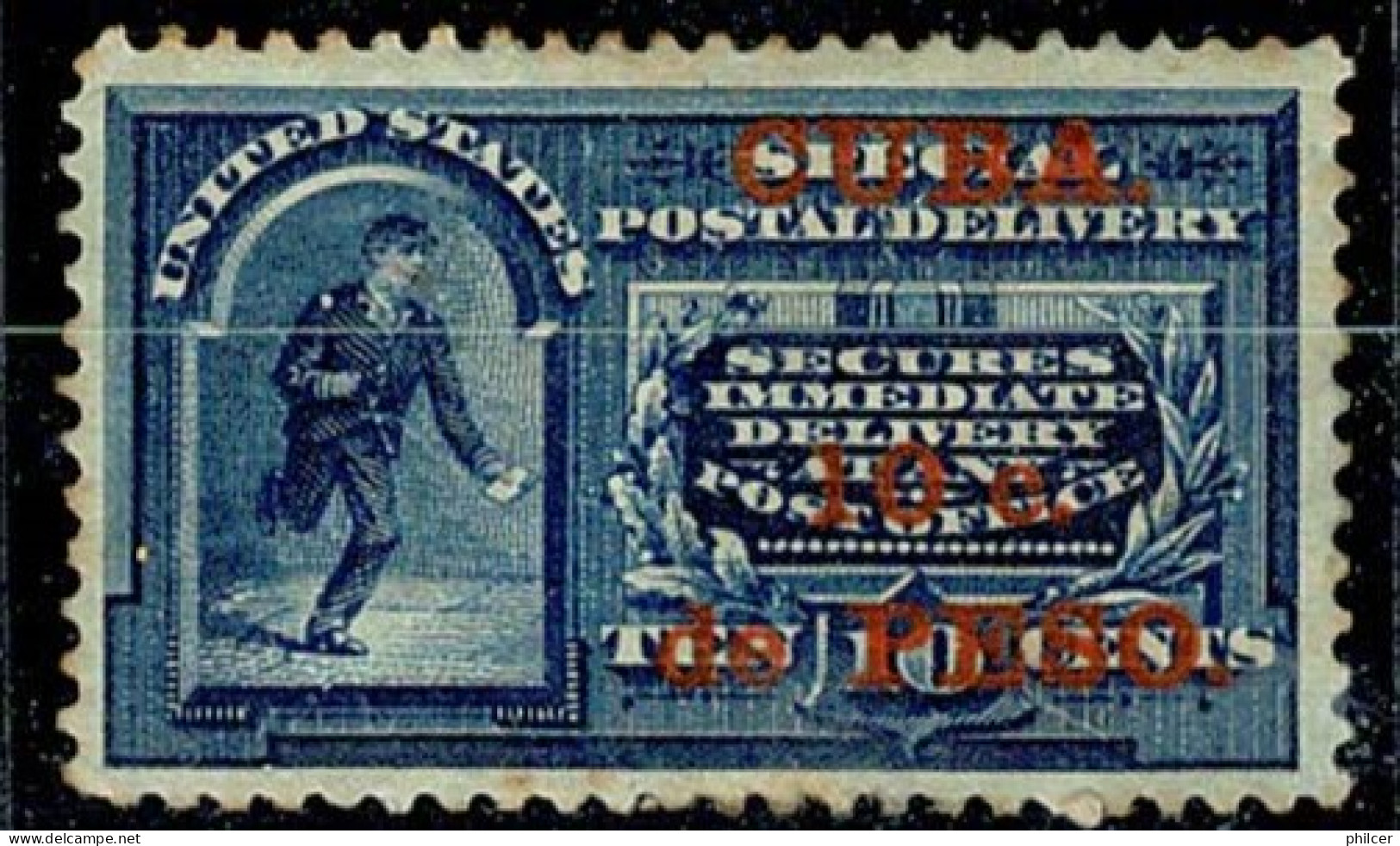 Cuba, 1899, # A 1, MH - Unused Stamps