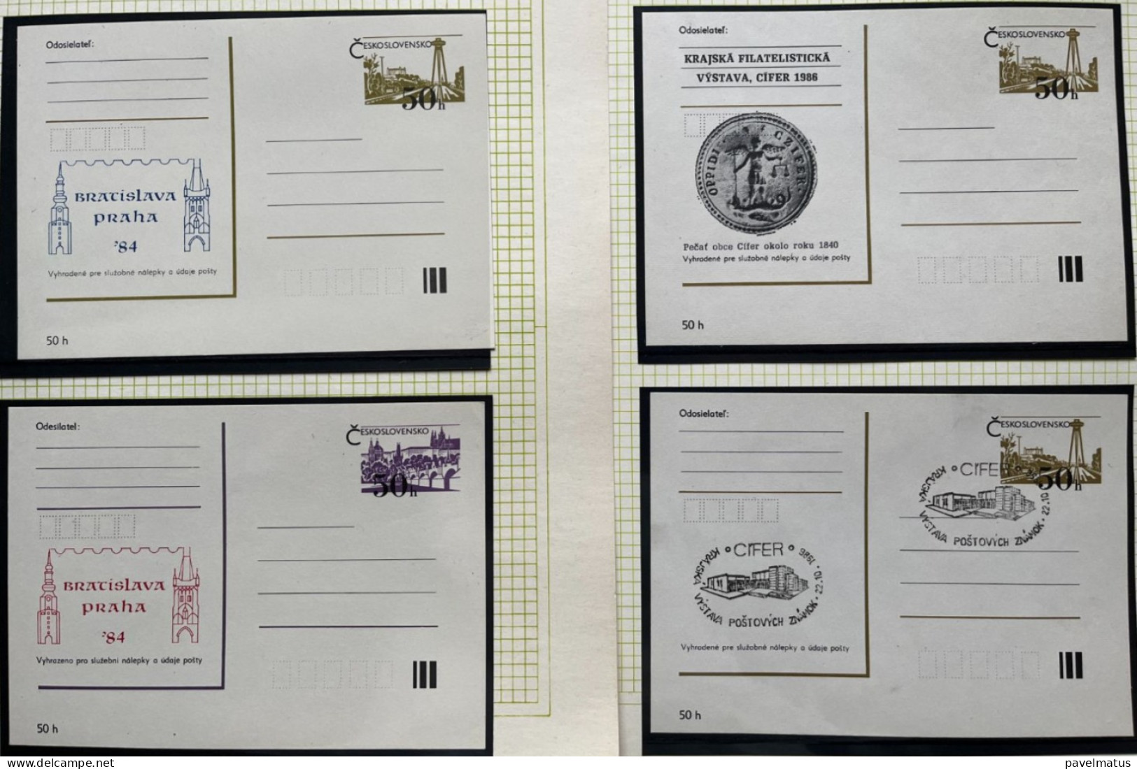 Czechoslovakia 70s 80s Unused And Some Postmark Stationery Postal Cards Many Imprints (22 Pieces) - Cartoline Postali